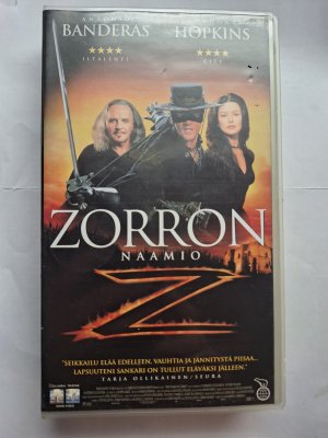 Zorron naamio VHS