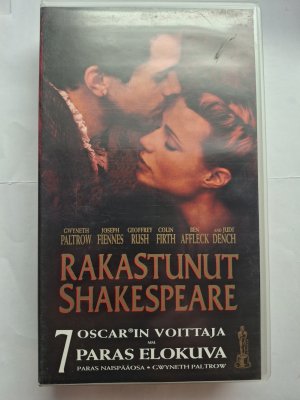 Rakastunut Shakespeare VHS