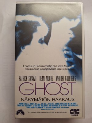 Ghost näkymätön rakkaus VHS