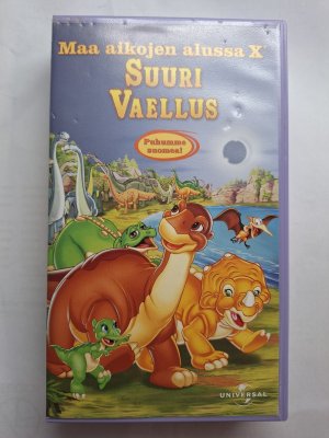 Maa aikojen alussa X suuri vaellus VHS