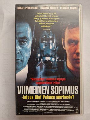 Viimeinen sopimus VHS