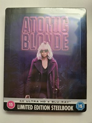 Atomic Blonde Steelbook 4K (vioittunut)