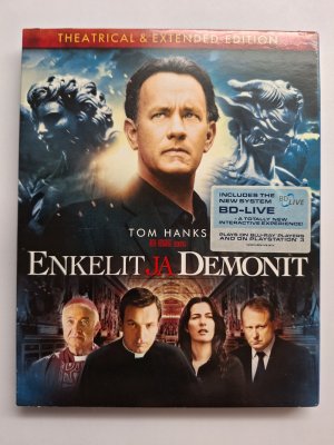 Enkelit ja demonit Blu ray (slipcover)