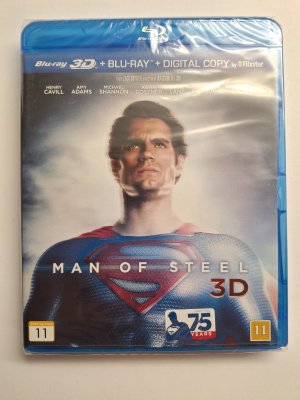 Man of Steel 3D Blu ray + 2D Blu ray (uusi)