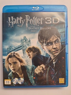 Harry Potter and Deathly Hallows Part 1 3D Blu ray