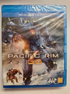 Pacific Rim 3D Blu ray + 2D Blu ray (uusi)