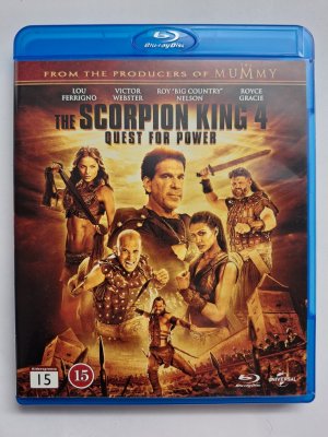 Scorpion King 4 Quest for Power Blu ray