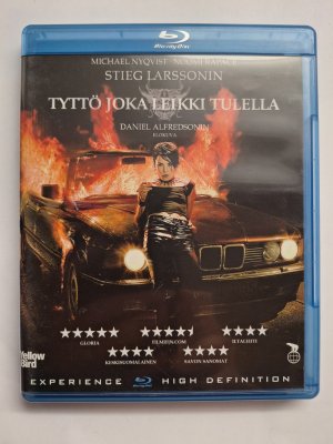 Tyttö joka leikki tulella Blu ray
