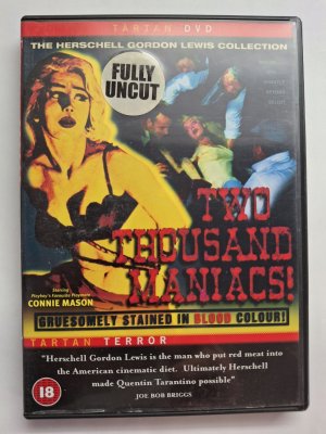 Two Thousand Maniacs DVD
