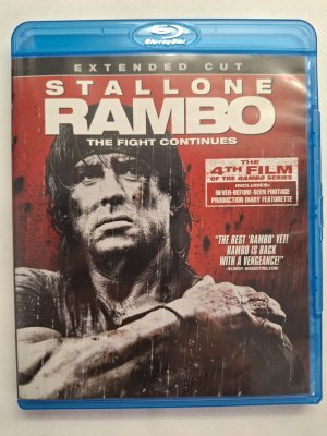 Rambo IV (extended cut) Blu ray