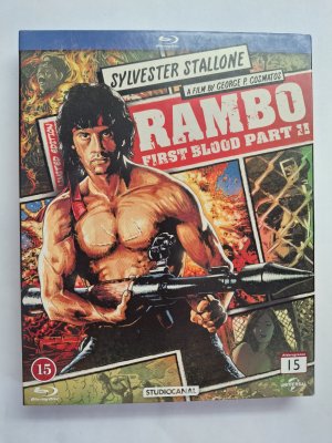 Rambo II Blu ray (slipcover)