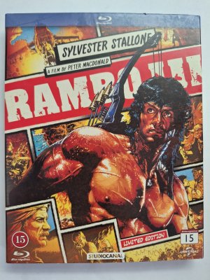 Rambo III Blu ray (slipcover)