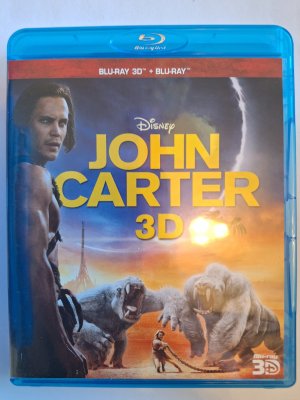 John Carter 3D + 2D Blu ray