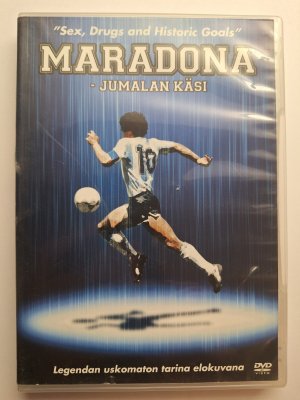 Maradona -jumalan käsi DVD
