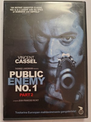 Public Enemy No 1 Part 2 DVD