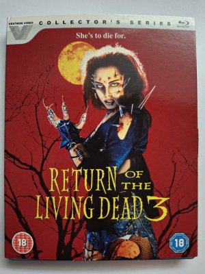Return of the Living Dead 3 Blu ray (slipcover)