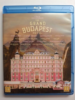 Grand Budabest Hotel Blu ray