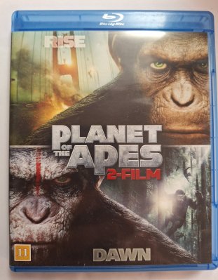 Planet of the Apes 2 Film Blu ray