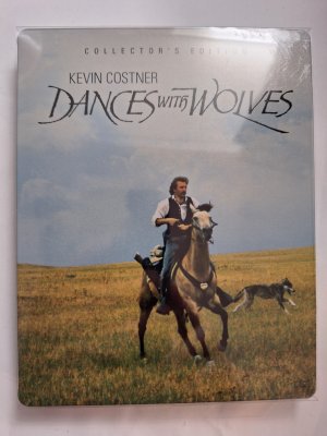 Dances Wit Wolves Steelbook 3 Disc Blu Ray (USA julkaisu)