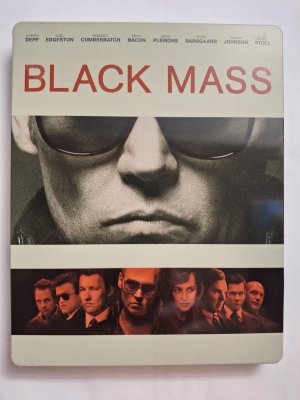 Black Mass Steelbook Blu ray