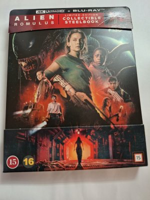 Alien Romulus Steelbook 4K + Blu ray