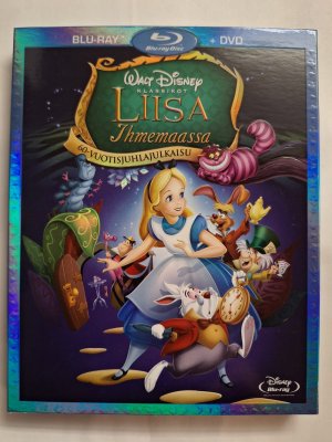 Liisa ihmemaassa Blu ray + DVD (slipcover)
