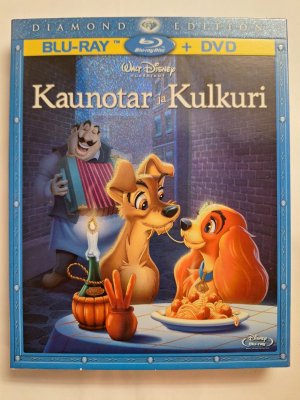Kaunotar ja kulkuri Blu ray + DVD (slipcover)