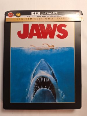 Jaws Limited Edition Steelbook 4k (ihan pieni lommo)