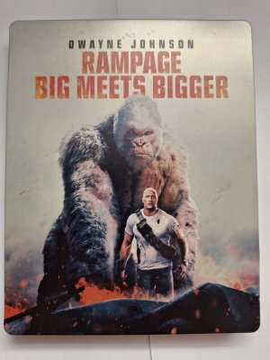 Rampage Steelbook 3D + 2D Blu ray