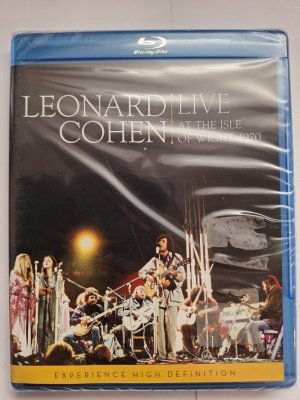 Leonard Cohen live at the isle of Wight 1970 Blu ray (uusi)
