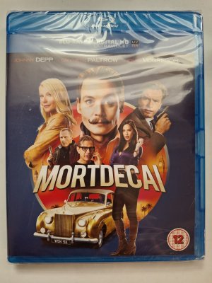 Mortdecai Blu ray (uusi)