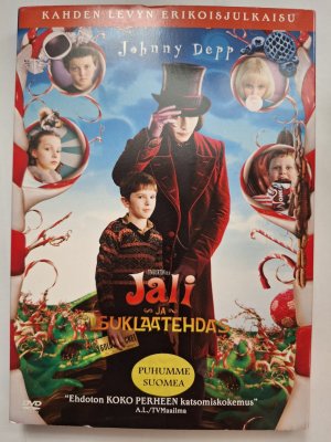 Jali ja suklaatehdas DVD (slipcover)