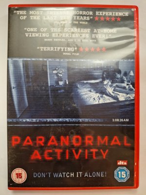 Paranormal Activity DVD