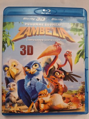 Zambezia 3D/2D Blu ray