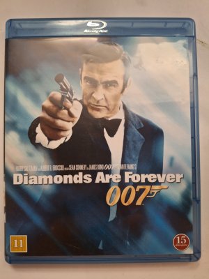 007 Diamonds are Forever Blu ray