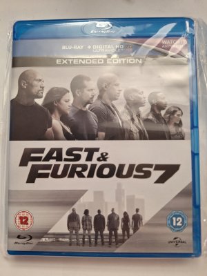 Fast and Furious 7 Blu ray