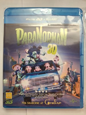 Paranorman 3D + 2D Blu ray
