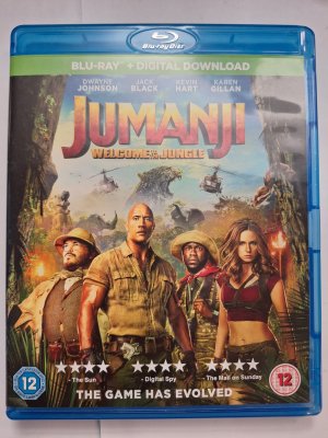 Jumanji Welcome to the Jungle Blu ray