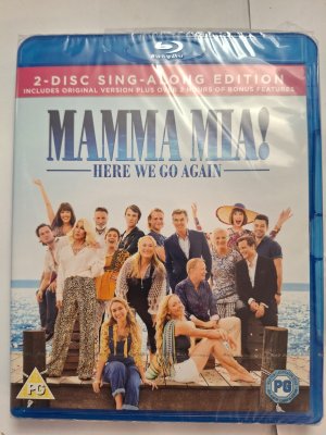 Mamma Mia Here We Go Again Blu ray