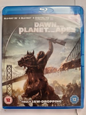 Dawn of the Planet of the Apes 3D + 2D Blu ray