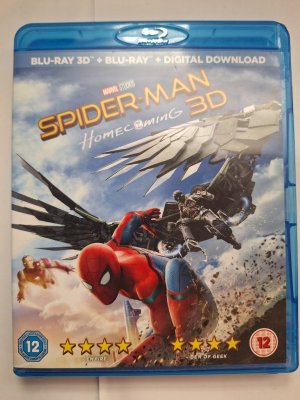 Spider Man Homecoming 3D Blu ray