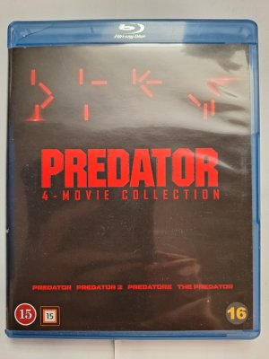 Predator 4 Movie Collection Blu ray