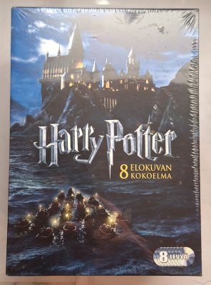 Harry Potter 8 elokuvan kokoelma DVD (uusi)