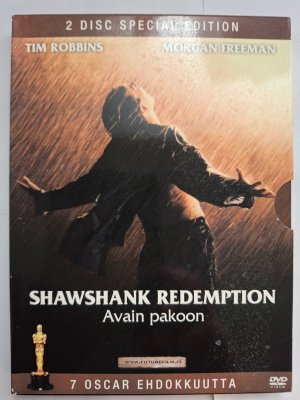 Shawshank Redemption -avain pakoon DVD