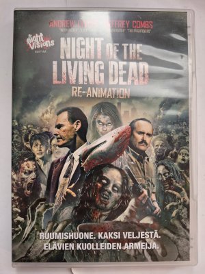 Night of the Living Dead Re Animator DVD