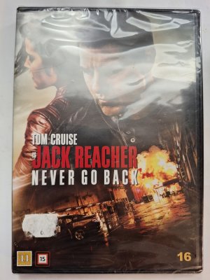 Jack Reacher Never Go Back DVD