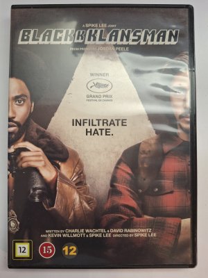 Blackkklansman DVD