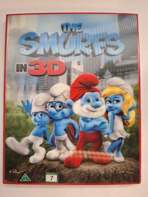 Smurfs 3D Blu ray (slipcover)