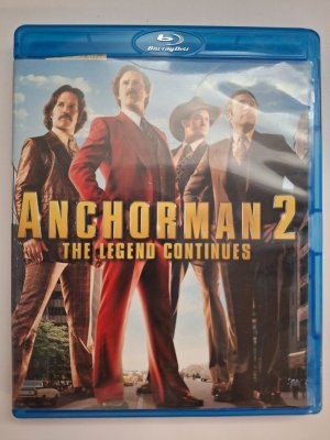 Anchorman 2 Legend Continues Blu ray