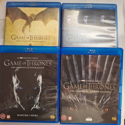 Game of Thrones Complete Seasons Blu ray